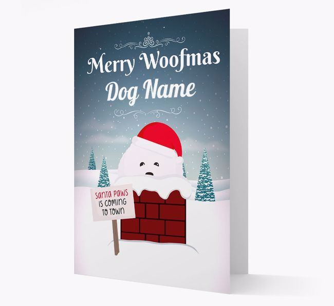 Merry Woofmas: Personalised {breedFullName} Christmas Card